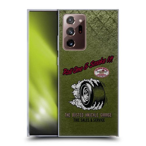 Busted Knuckle Garage Graphics Tire Soft Gel Case for Samsung Galaxy Note20 Ultra / 5G