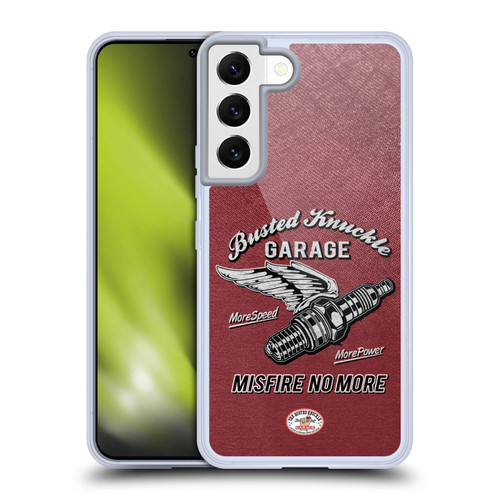 Busted Knuckle Garage Graphics Misfire Soft Gel Case for Samsung Galaxy S22 5G