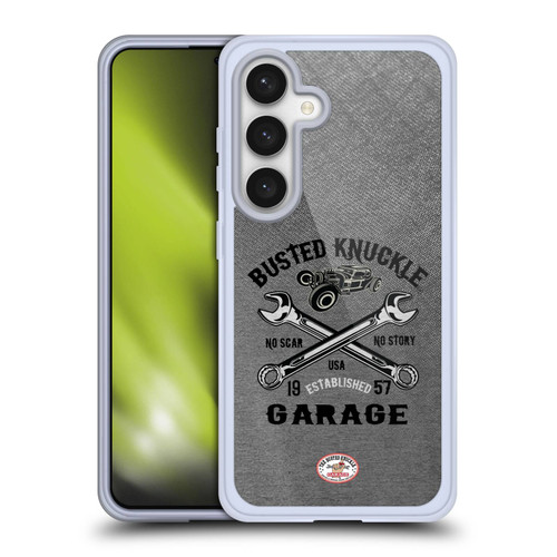 Busted Knuckle Garage Graphics No Scar Soft Gel Case for Samsung Galaxy S24 5G