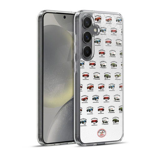 Busted Knuckle Garage Graphics Pattern Soft Gel Case for Samsung Galaxy S24+ 5G & MagSafe