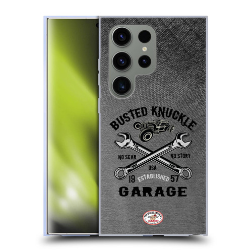 Busted Knuckle Garage Graphics No Scar Soft Gel Case for Samsung Galaxy S24 Ultra 5G