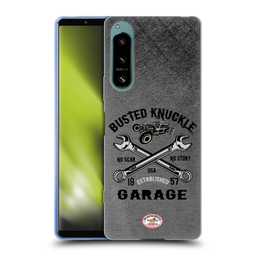 Busted Knuckle Garage Graphics No Scar Soft Gel Case for Sony Xperia 5 IV