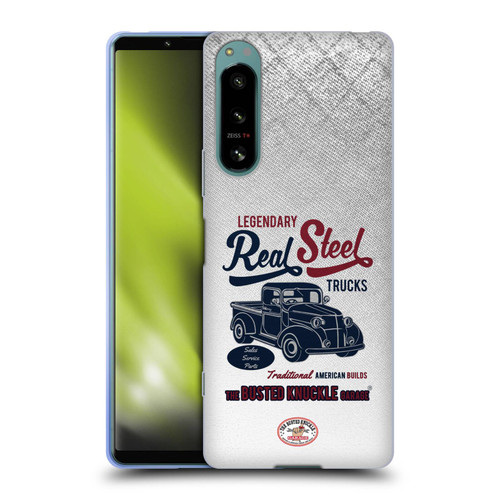 Busted Knuckle Garage Graphics Real Steel Soft Gel Case for Sony Xperia 5 IV