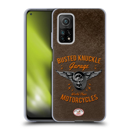 Busted Knuckle Garage Graphics Motorcycles Soft Gel Case for Xiaomi Mi 10T 5G