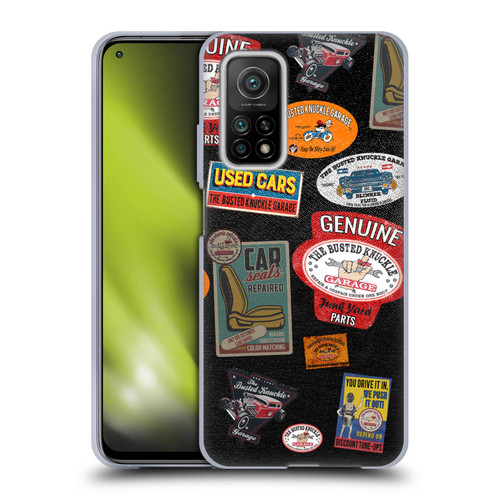 Busted Knuckle Garage Graphics Patches Soft Gel Case for Xiaomi Mi 10T 5G