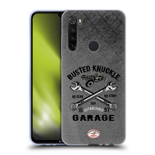 Busted Knuckle Garage Graphics No Scar Soft Gel Case for Xiaomi Redmi Note 8T