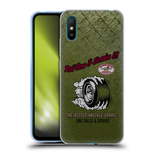 Busted Knuckle Garage Graphics Tire Soft Gel Case for Xiaomi Redmi 9A / Redmi 9AT