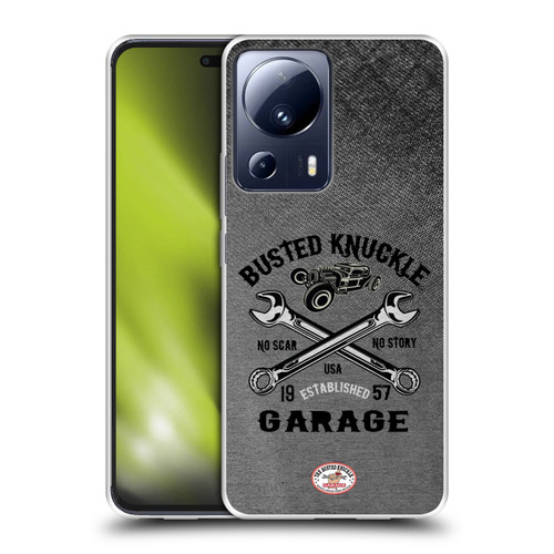 Busted Knuckle Garage Graphics No Scar Soft Gel Case for Xiaomi 13 Lite 5G
