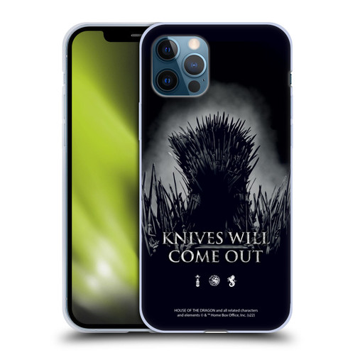 House Of The Dragon: Television Series Art Knives Will Come Out Soft Gel Case for Apple iPhone 12 / iPhone 12 Pro