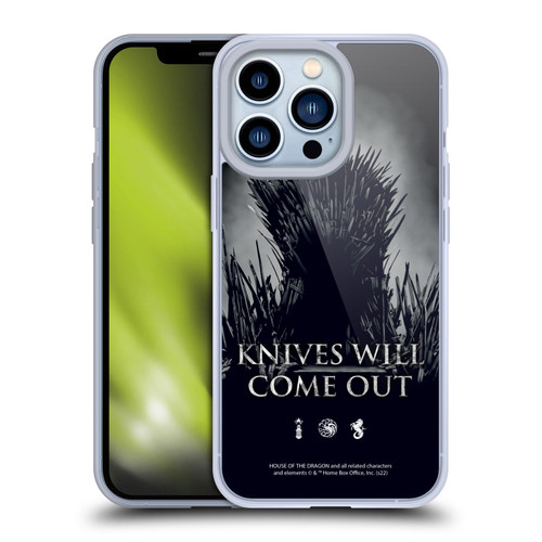 House Of The Dragon: Television Series Art Knives Will Come Out Soft Gel Case for Apple iPhone 13 Pro