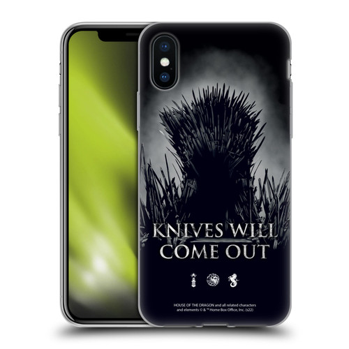 House Of The Dragon: Television Series Art Knives Will Come Out Soft Gel Case for Apple iPhone X / iPhone XS