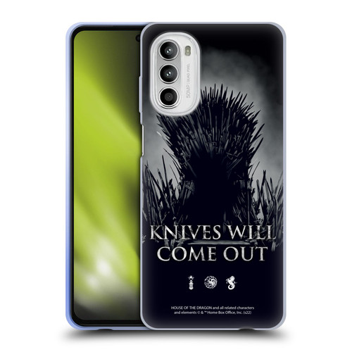 House Of The Dragon: Television Series Art Knives Will Come Out Soft Gel Case for Motorola Moto G52