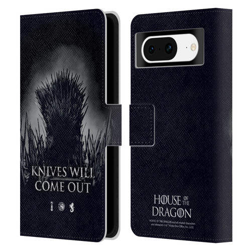 House Of The Dragon: Television Series Art Knives Will Come Out Leather Book Wallet Case Cover For Google Pixel 8