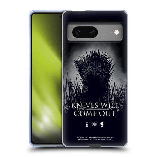 House Of The Dragon: Television Series Art Knives Will Come Out Soft Gel Case for Google Pixel 7