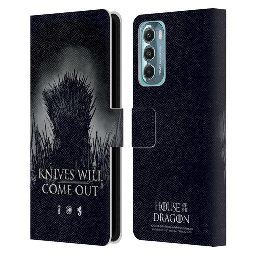 House Of The Dragon: Television Series Art Knives Will Come Out Leather Book Wallet Case Cover For Motorola Moto G Stylus 5G (2022)