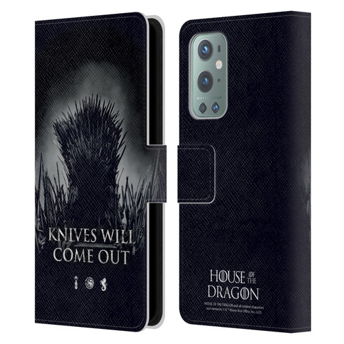House Of The Dragon: Television Series Art Knives Will Come Out Leather Book Wallet Case Cover For OnePlus 9