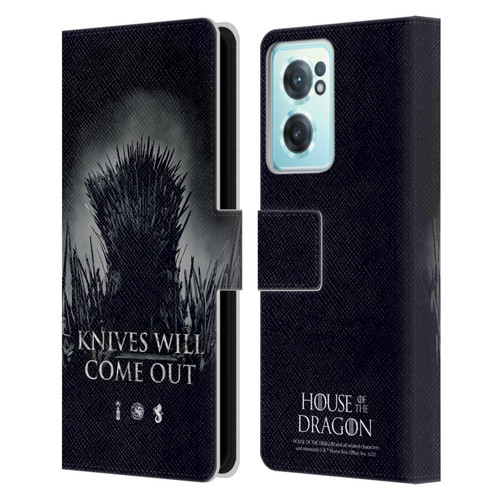 House Of The Dragon: Television Series Art Knives Will Come Out Leather Book Wallet Case Cover For OnePlus Nord CE 2 5G