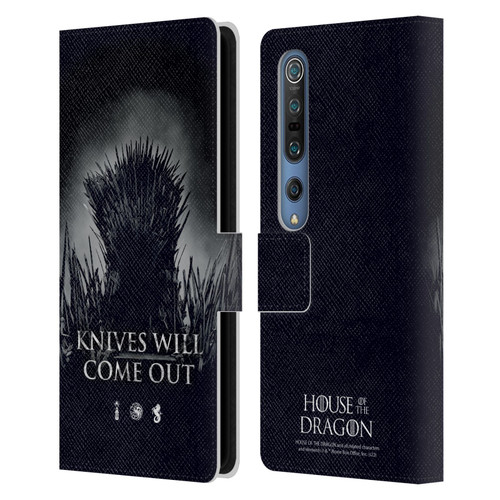 House Of The Dragon: Television Series Art Knives Will Come Out Leather Book Wallet Case Cover For Xiaomi Mi 10 5G / Mi 10 Pro 5G