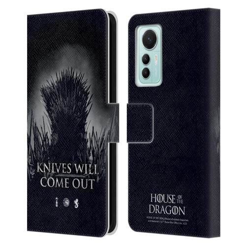 House Of The Dragon: Television Series Art Knives Will Come Out Leather Book Wallet Case Cover For Xiaomi 12 Lite