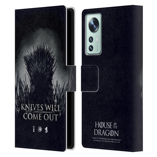 House Of The Dragon: Television Series Art Knives Will Come Out Leather Book Wallet Case Cover For Xiaomi 12