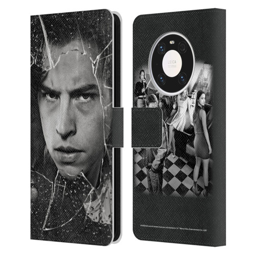 Riverdale Broken Glass Portraits Jughead Jones Leather Book Wallet Case Cover For Huawei Mate 40 Pro 5G