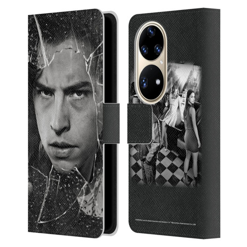 Riverdale Broken Glass Portraits Jughead Jones Leather Book Wallet Case Cover For Huawei P50 Pro