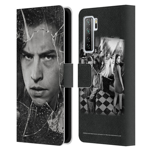 Riverdale Broken Glass Portraits Jughead Jones Leather Book Wallet Case Cover For Huawei Nova 7 SE/P40 Lite 5G