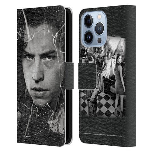 Riverdale Broken Glass Portraits Jughead Jones Leather Book Wallet Case Cover For Apple iPhone 13 Pro