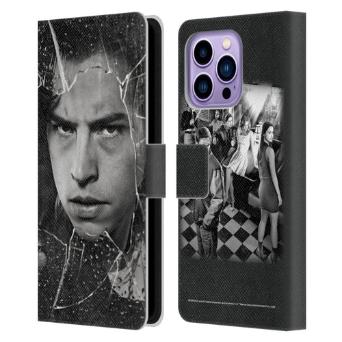 Riverdale Broken Glass Portraits Jughead Jones Leather Book Wallet Case Cover For Apple iPhone 14 Pro Max
