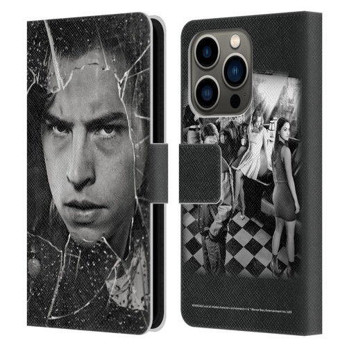 Riverdale Broken Glass Portraits Jughead Jones Leather Book Wallet Case Cover For Apple iPhone 14 Pro