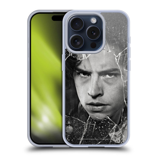 Riverdale Broken Glass Portraits Jughead Jones Soft Gel Case for Apple iPhone 15 Pro