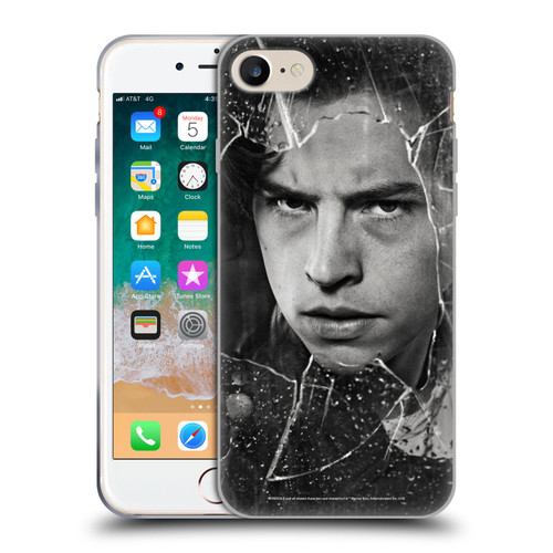 Riverdale Broken Glass Portraits Jughead Jones Soft Gel Case for Apple iPhone 7 / 8 / SE 2020 & 2022