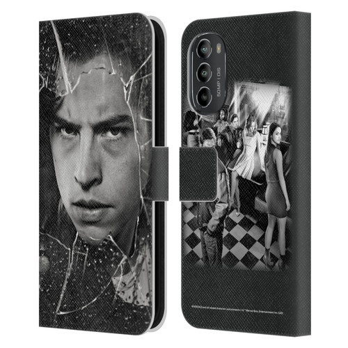 Riverdale Broken Glass Portraits Jughead Jones Leather Book Wallet Case Cover For Motorola Moto G82 5G
