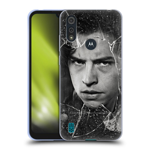 Riverdale Broken Glass Portraits Jughead Jones Soft Gel Case for Motorola Moto E6s (2020)