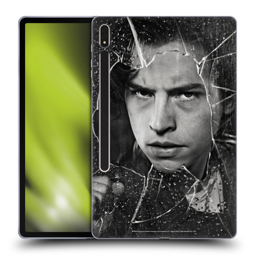 Riverdale Broken Glass Portraits Jughead Jones Soft Gel Case for Samsung Galaxy Tab S8 Plus