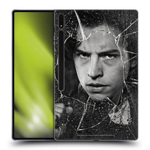 Riverdale Broken Glass Portraits Jughead Jones Soft Gel Case for Samsung Galaxy Tab S8 Ultra