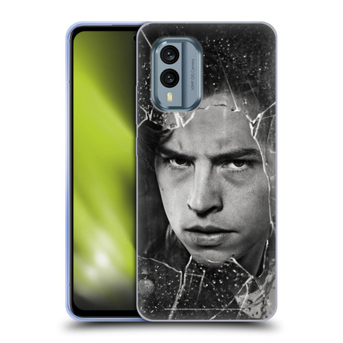 Riverdale Broken Glass Portraits Jughead Jones Soft Gel Case for Nokia X30