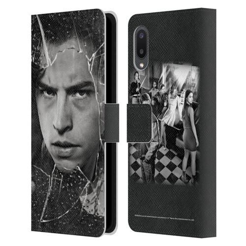 Riverdale Broken Glass Portraits Jughead Jones Leather Book Wallet Case Cover For Samsung Galaxy A02/M02 (2021)