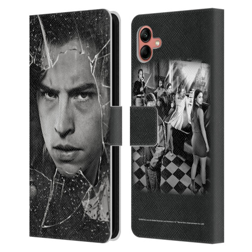 Riverdale Broken Glass Portraits Jughead Jones Leather Book Wallet Case Cover For Samsung Galaxy A04 (2022)