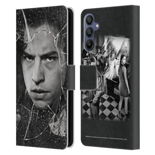Riverdale Broken Glass Portraits Jughead Jones Leather Book Wallet Case Cover For Samsung Galaxy A15