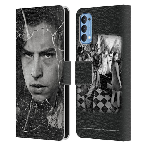 Riverdale Broken Glass Portraits Jughead Jones Leather Book Wallet Case Cover For OPPO Reno 4 5G