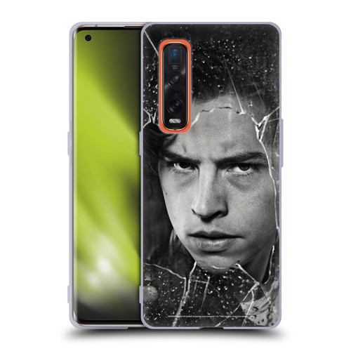 Riverdale Broken Glass Portraits Jughead Jones Soft Gel Case for OPPO Find X2 Pro 5G