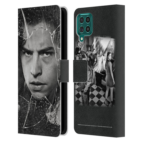 Riverdale Broken Glass Portraits Jughead Jones Leather Book Wallet Case Cover For Samsung Galaxy F62 (2021)