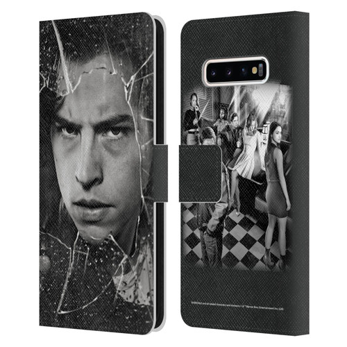 Riverdale Broken Glass Portraits Jughead Jones Leather Book Wallet Case Cover For Samsung Galaxy S10+ / S10 Plus