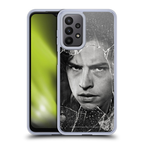 Riverdale Broken Glass Portraits Jughead Jones Soft Gel Case for Samsung Galaxy A23 / 5G (2022)