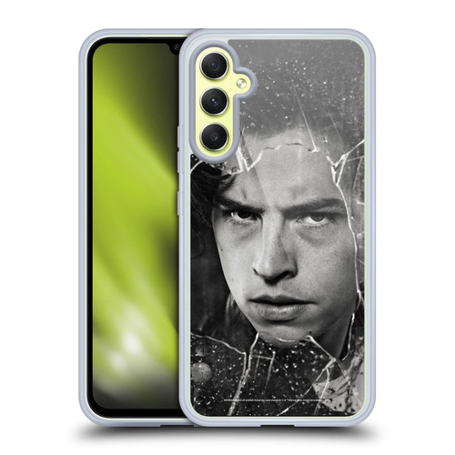 Riverdale Broken Glass Portraits Jughead Jones Soft Gel Case for Samsung Galaxy A34 5G