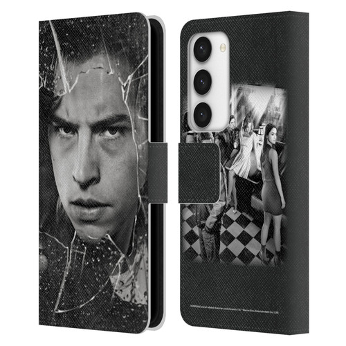 Riverdale Broken Glass Portraits Jughead Jones Leather Book Wallet Case Cover For Samsung Galaxy S23 5G