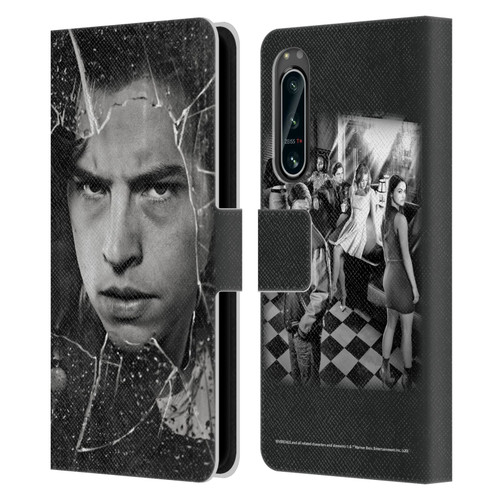 Riverdale Broken Glass Portraits Jughead Jones Leather Book Wallet Case Cover For Sony Xperia 5 IV