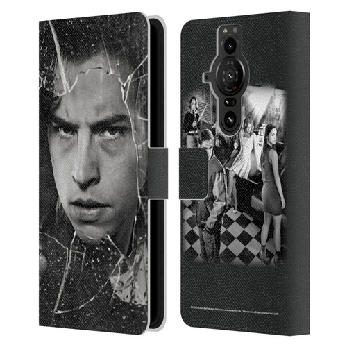 Riverdale Broken Glass Portraits Jughead Jones Leather Book Wallet Case Cover For Sony Xperia Pro-I