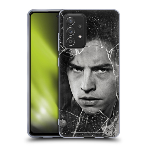 Riverdale Broken Glass Portraits Jughead Jones Soft Gel Case for Samsung Galaxy A52 / A52s / 5G (2021)